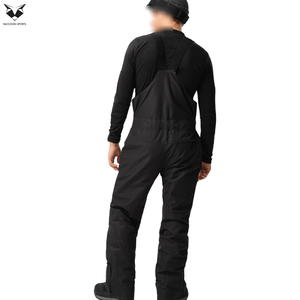 For Wholesale Rate Good Selling Unique Design Black Solid Color Newest Style OEM ODM Service Bib Waterproof Outdoor Ski <b>Overalls</b> - Product Image 5