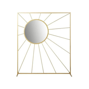 Handmade Decorative Metal Wall <b>Mirror</b> with Premium Powder Coated Iron Frame for Living Room - Product Image 6