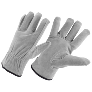 High Quality Cowhide Split Leather CE Certified Heat Resistance Anti-Slip Safety <b>Gloves</b> <b>Driver</b> Industrial Heavy Duty Abrasion - Product Image 6