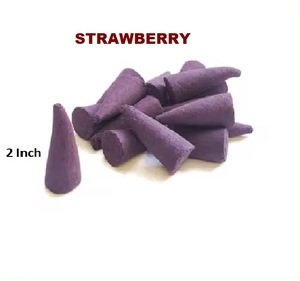 Conos de incienso de fresa natural, suministro al por mayor de la mejor marca de conos de incienso (púrpura) - Product Image 1