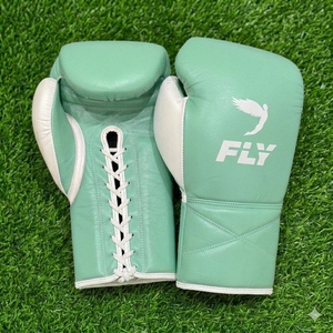 Conjunto de Entrenamiento de Boxeo Personalizado en Verde Claro, Nuevo, de Alta Calidad, en Cuero Profesional para Sparring y Golpeo - Product Image 2