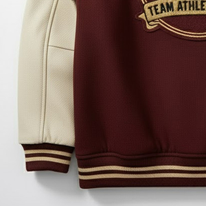 Custom Logo Wool <b>Baseball</b> Hooded Varsity <b>Jacket</b> <b>For</b> <b>Men</b> High Quality Winter Wear <b>Men</b> Hooded Letterman <b>Jackets</b> - Product Image 5