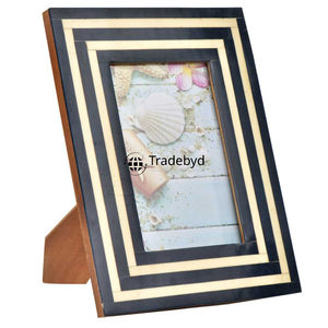 Marco de Fotos Decorativo Creativo Premium con Incrustaciones de Hueso y Acabado Brillante, Diseño Elegante Hecho a Mano por Tradebyd - Product Image 4
