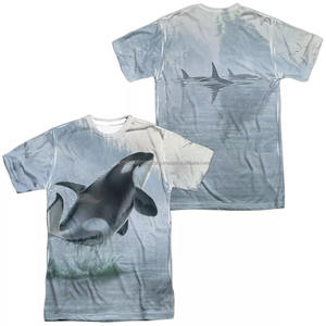 Qualité supérieure Léger Respirant Hommes Sublimé Chemises Partout Imprimé Casual Outwear T-shirts - Product Image 4