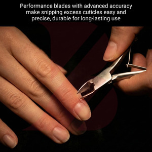 ที่ตัดหนังกำพร้าสแตนเลสแบบหนาพิเศษพร้อมสปริงคู่ เครื่องมือตัดเล็บมืออาชีพสำหรับดูแลเล็บมือและเล็บเท้าในร้านเสริมสวย - Product Image 6