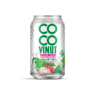 Coco Vinut 100% agua de coco jugo de lichi embotellado HALAL KOSHER sin azúcar añadido muestra gratis Etiqueta Privada OEM ODM al por mayor - Product Image 2