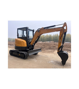 Mini Excavadora Usada de 3.5 Toneladas, Excavadora Nueva a la Venta, Máquina Excavadora Hidráulica Pequeña y Micro para Excavación - Product Image 3