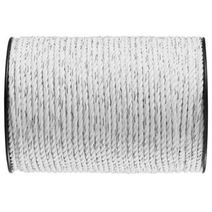 Filo Elettrico Portatile per Recinzione 200M (656Ft) Diametro 6,5mm 6 Fili in Acciaio Inox Resistente ai Raggi UV Attrezzatura per Allevamento - Product Image 1