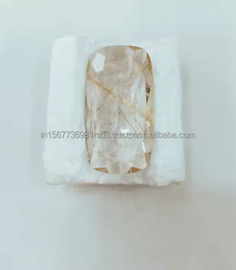 พลอยควอตซ์สีทองหยาบอัญมณีหลวมเครื่องประดับธรรมชาติสีทองทำด้วยมือ - Product Image 6