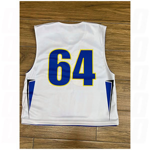 Men's High Quality Reversible Lacrosse Jerseys Durable Breathable Box Lacrosse Sportswear Professional Athletic Uniform - Product Image 3