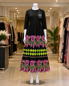 New Elegant Polynesian Micronesia Embroidery Breathable Knee-Length 100% Polyester Skirt Fashion Wrap Beach Adults Youth - Product Image 5
