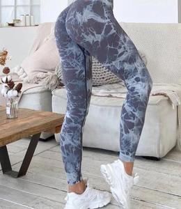Femmes 100% Spandex Haute Respirant Sans Couture Fitness Yoga Pantalon Personnalisable Imprimer Casual Gym Leggings avec Mi Peau Flexible - Product Image 6