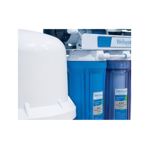 Système de filtration d'eau potable par osmose inverse Wellsys Premium Home RO à 5 étapes, sous évier, avec réservoir - Product Image 2