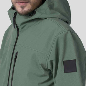 Chaqueta Softshell Personalizada OEM Unisex, Cortavientos, Impermeable y Transpirable, con Cremallera, para Deportes al Aire Libre - Product Image 5