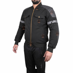 Chaqueta de Motociclista Textil para Hombre, Resistente al Agua, al Viento y Transpirable, Talla Grande, Personalizada, con Certificación CE, para Conducción Urbana - Product Image 1