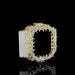 Custom GA2100 Designer Iced Metal Watch Mod Kit Luxury CasiOak Style Complete <b>Case</b> Transformation Gshok Elegant Analog Alarm - Product Image 4