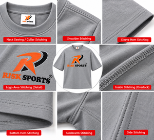 Camiseta Gris de Verano para Hombre, 100% Algodón, Cuello Redondo, Manga Corta, Estampado Gráfico Frontal, Ropa Deportiva, Estilo Urbano - Product Image 5