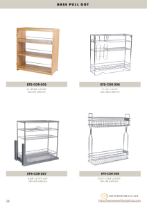 Modern Soft Close Wood Pull Out Cabinet Organizer Slide Out Shelf Spice Rack Storage Drawer for Kitchen Cabinets - Product Image 5