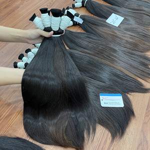 Prix d'usine Extensions de cheveux humains 100% vietnamiens, Cheveux vierges bruts d'un seul donneur birman, Haute qualité, Super soyeux, Sans perte de cheveux - Product Image 6