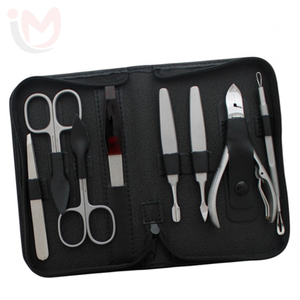 8 Piece Nail Care Kit Stainless Steel Manicure Pedicure Set Professional Grooming Tools Set - Product Image 1