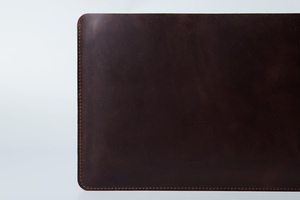 Fashionable <b>Laptop</b> <b>Sleeve</b> Book Cover High Quality Genuine Leather Elegant Bag Soft Case OEM For Men & Women Wholesale Designs - Product Image 3