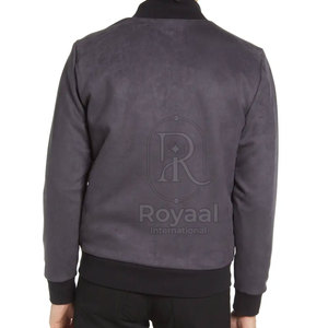 บริการออกแบบเสื้อแจ็คเก็ตผ้าฝ้ายผสมสำหรับผู้ชาย พร้อมบริการ OEM ออกแบบโลโก้เองได้ เสื้อแจ็คเก็ตผ้าฝ้ายผสมคุณภาพสูงสำหรับผู้ชาย แฟชั่นทันสมัย - Product Image 3