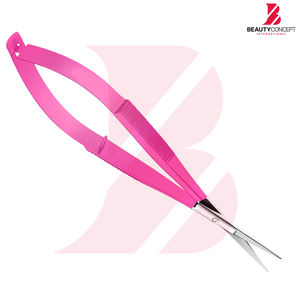 Ciseaux à ressort micro Spring Stitch 5.5 avec lames extra-affûtées à pointe fine, en acier inoxydable, pour la beauté des ongles - Product Image 2