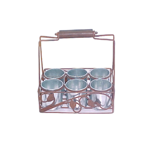 Lot de 3 jardinières au design de luxe en métal de haute qualité avec 3 supports pour la maison, le jardin et le restaurant, accessoires de plantes florales - Product Image 3