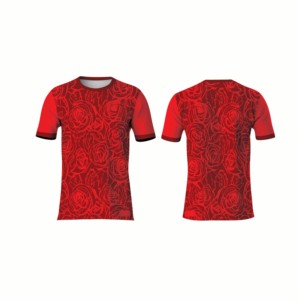 T-shirt en jersey sublimé vibrant, imprimé graphique coloré, 180 grammes, séchage rapide, respirant, idéal pour le style urbain et la mode streetwear - Product Image 1