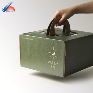 <b>Cardboard</b> Cake Gift <b>Box</b> with Window | Customizable Branding Option - Product Image 1