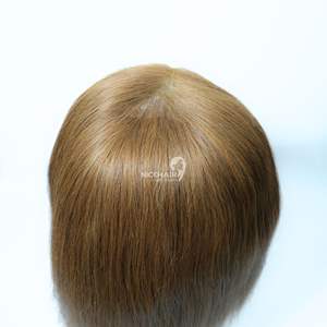 Perruque en dentelle de cheveux humains de haute qualité avec des cheveux bruts de couleur naturelle pour les femmes noires de l'usine alignée - Product Image 5