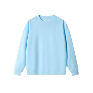 เสื้อสเวตเชิ้ตสีชมพูอ่อนสำหรับผู้ชาย ผ้าฟลีซแบบคอกลม ผลิตตามสั่ง แบรนด์ส่วนตัว ขายส่ง ผู้ผลิตเสื้อผ้า ผู้จัดจำหน่าย แบรนด์แฟชั่นสหรัฐอเมริกาและยุโรป - Product Image 5