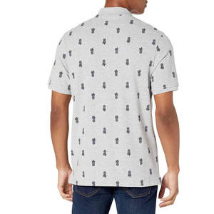เสื้อถักผู้ชายผ้าฝ้ายแท้ 100% แขนสั้น ไซส์ใหญ่ พิมพ์ลายแบบซับลิเมชั่น สำหรับเสื้อเชิ้ต-ปรับแต่งได้ ระบายอากาศดี สวมใส่สบายทุกวัน - Product Image 4