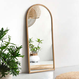 Natural Classic Style Rattan Arched <b>Mirror</b> <b>Cane</b> Arch Mirorrs Small Medium and Large Size Ready To Export - Product Image 2