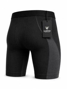 Breathable Compression Shorts Wicking Gym Workout Sportswear Mens Compression Shorts Performance Base <b>Layer</b> Stretch Fabric - Product Image 3