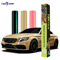 Film de protection de carrosserie en TPU effet cuivre antique métallique liquide de luxe, auto-réparant, anti-rayures, protection de peinture, changement de couleur, 7,5 mil