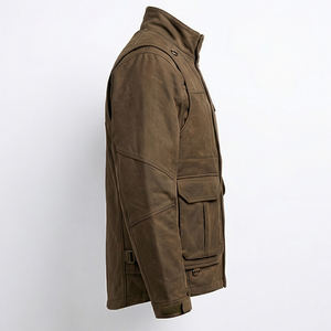 เสื้อแจ็คเก็ตสำหรับล่าสัตว์ระดับมืออาชีพสำหรับผู้ชาย ลายพราง กันน้ำ เสื้อโค้ทยุทธวิธีสำหรับการยิงปืน อุ่น ทนทาน รับผลิตตามแบบ OEM - Product Image 4