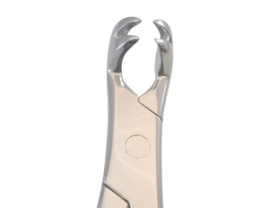 Pinzas de Extracción de Raíces Dentales Superiores de Acero Inoxidable de Alta Calidad con Agarre Ergonómico, Certificación CE, Fuente de Alimentación Manual - Product Image 5