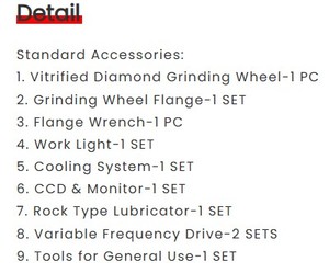 เครื่องเจียรเครื่องมือเพชรและ PCBN แบบคอมพิวเตอร์ Maxchine - Product Image 3