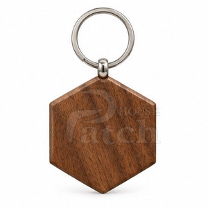 Custom Natural Wood Keychain Personalized Key Ring Handmade Style For <b>Gifts</b> Wedding Events <b>Bags</b> Backpacks And Accessories - Product Image 3