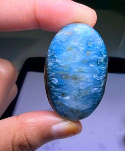 Piedra de Hielo Glaciar Natural Premium al por Mayor, Gema de Cristal Blanco Azulado, Cabujón de Formas Mixtas, Hilo de Piedras para Fabricación de Joyería de Alta Calidad - Product Image 3