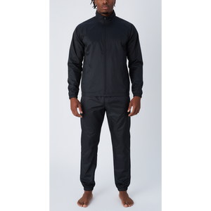 Nouvel Arrivage 2026 – Survêtements de Sauna Unisexe Noir Uni de Qualité Supérieure, Tenues de Fitness Personnalisables avec Logo, Anti-UV, Respirants, Quantité en Gros - Product Image 1