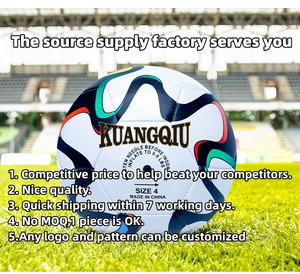 WEMBLEY SPORTS Custom Logo Soccer Ball Sizes 1-5 <b>Machine</b> Stitched Blue Eco-Friendly Lightweight Indoor/Outdoor Customizable - Product Image 4