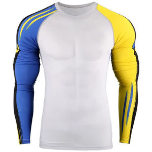 Camiseta de Compresión Deportiva Unisex Transpirable de Poliéster y Elastano de Secado Rápido con Mangas Largas - Product Image 4