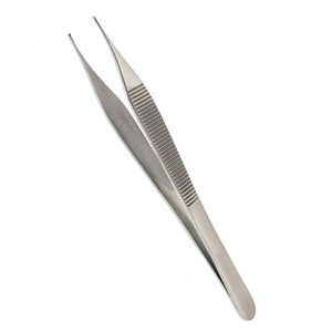 Best Quality TC Adson Brown Dissecting Forceps 12cm 1x2 Teeth German Stainless Steel Surgery Adson Brown Instruments - Product Image 5