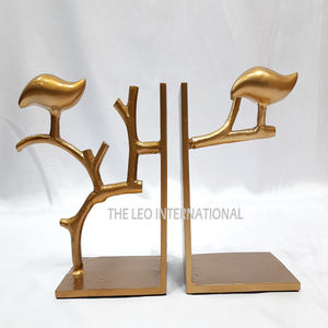 Sujetalibros y soportes para libros de diseño con forma de asta de ciervo, de madera de alta calidad, con acabado esmaltado, de aspecto único y elegante, suministros al por mayor - Product Image 4