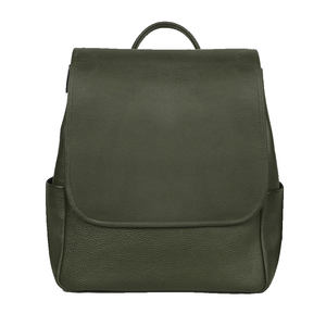 Mochila Pañalera de Cuero Genuino Premium, Impermeable, con Cierre Anti-Robo, Bolsa de Viaje para Bebé de Gran Capacidad, Bolsa de Maternidad - Product Image 1