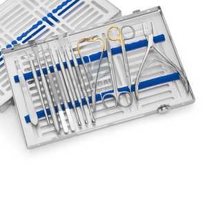 Kit de Microcirugía Oral Periodontal de 12 Piezas, Juego de Elevadores Quirúrgicos, Certificado CE, Acero de Alta Calidad, Instrumentos Médicos - Product Image 3