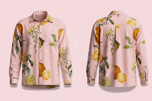 Chemise habillée boutonnée à manches longues, imprimée sur mesure, de qualité supérieure, au design tendance, pour la plage et le streetwear, chemises habillées à la mode - Product Image 5