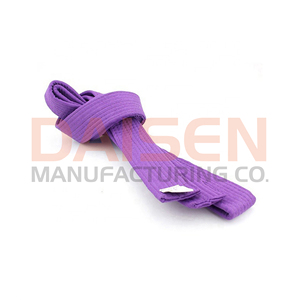Cinturón de Taekwondo Tejido Morado Unisex, Equipo de Entrenamiento de Artes Marciales Duradero - Product Image 2